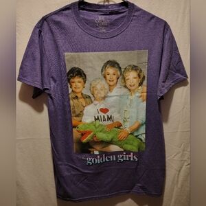The Golden Girls Graphic Purple T-Shirt Size Small (34/36) NWOT